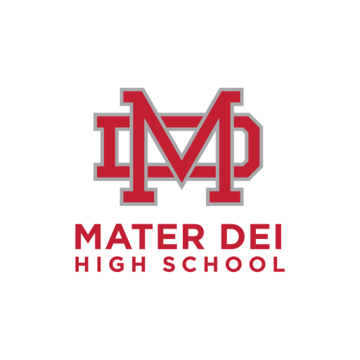 Mater Dei High School logo.