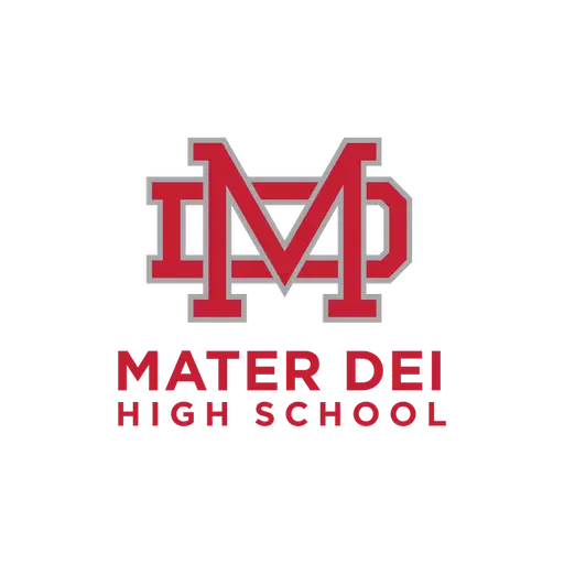 Mater Dei High School logo.