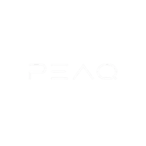 PEAQ logo.