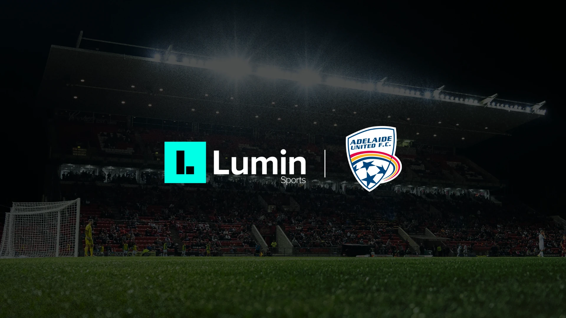 Lumin and AUFC logo.