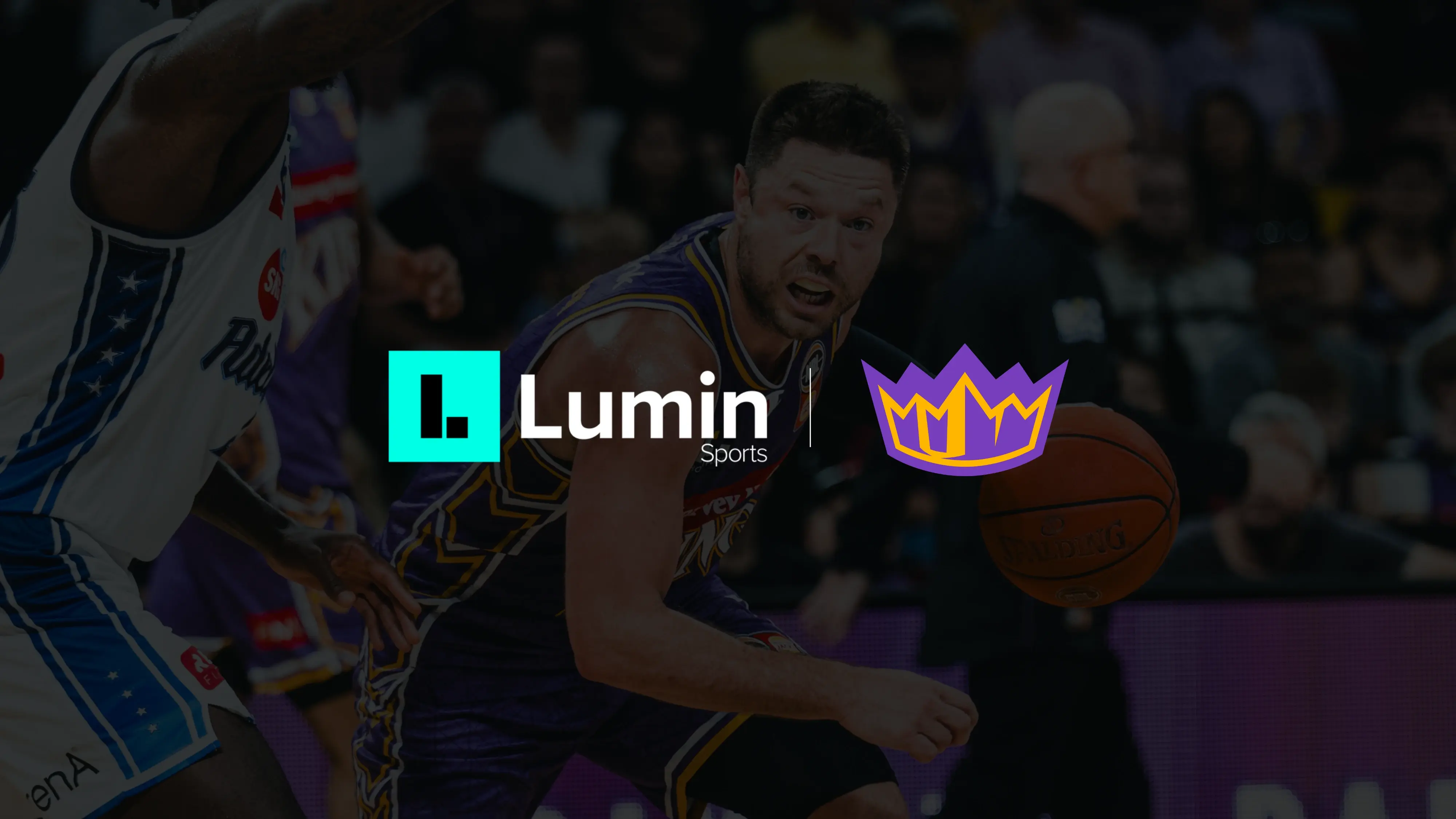 Lumin Sports and Sydney Kings Logos.