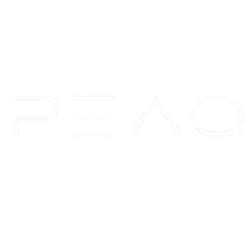 PEAQ logo.